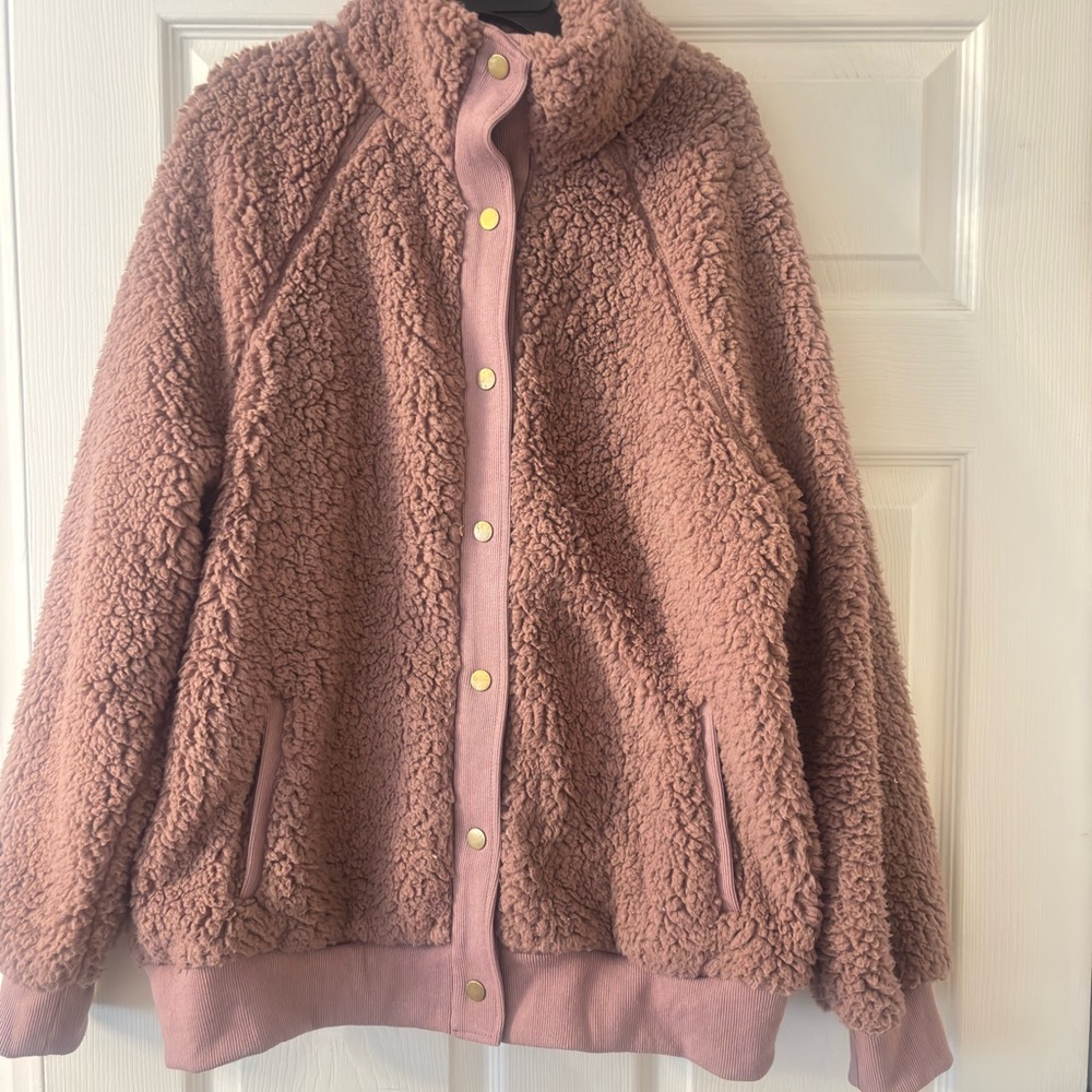Cozy  Sherpa Jacket